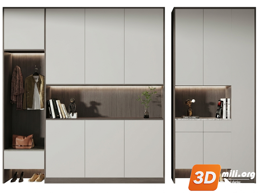 Shoe cabinet Skp Files